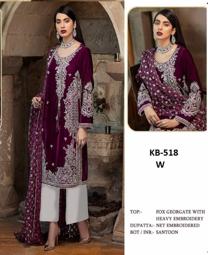 Super Hit 518 Colors Latest Fancy Designer Heavy Salwar Suits Collection
